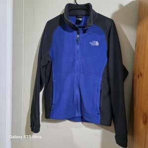 The North Face Blue and Black Men's Sweater